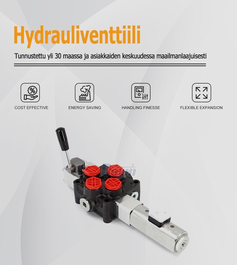 Factory Wholesale Q45 Solenoid and Manual 1 Spool Monoblock Valve